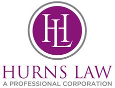 A logo for Hurns Law a Professional Corporation