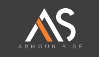 A logo for a company called armour side