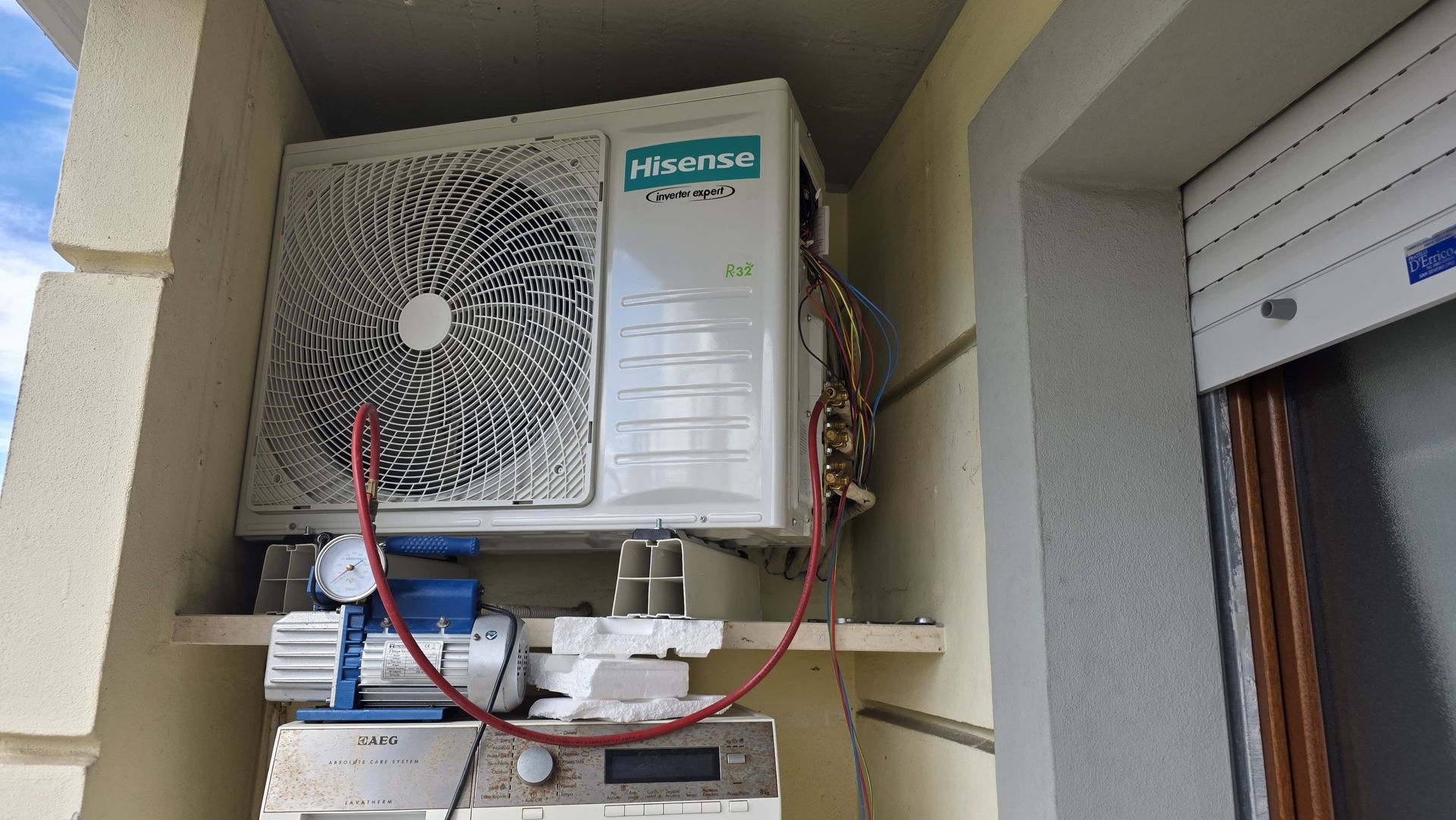 installazione pompa di calore