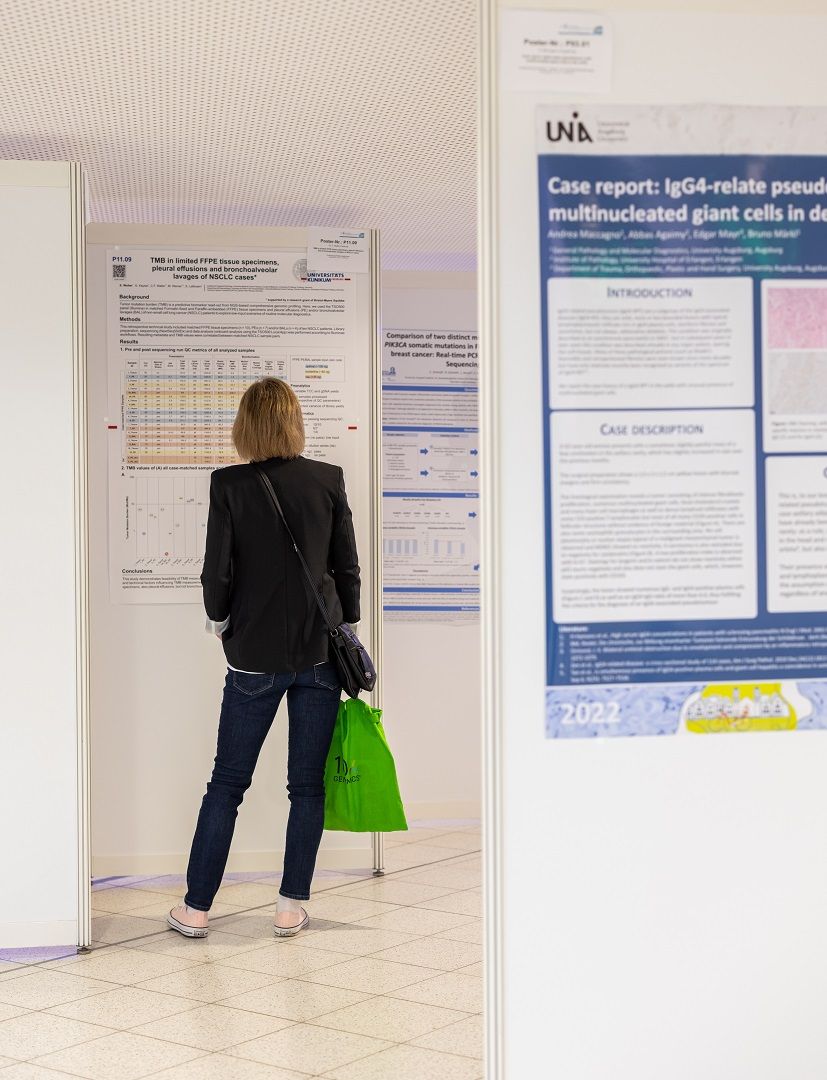 Posterausstellung bei der Jahrestagung der Deutschen Gesellschaft für Pathologie