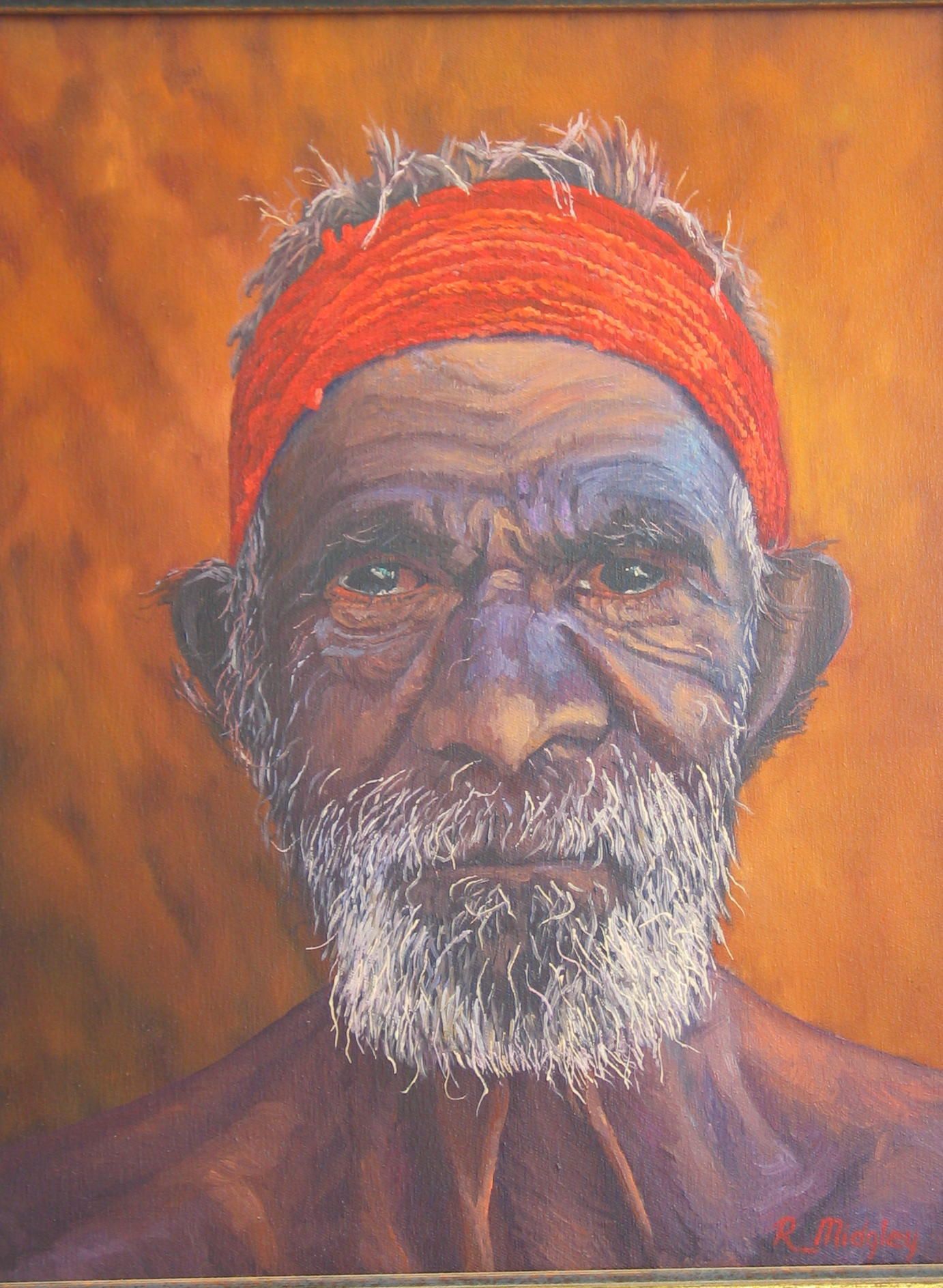 Aborigine Oil Painting