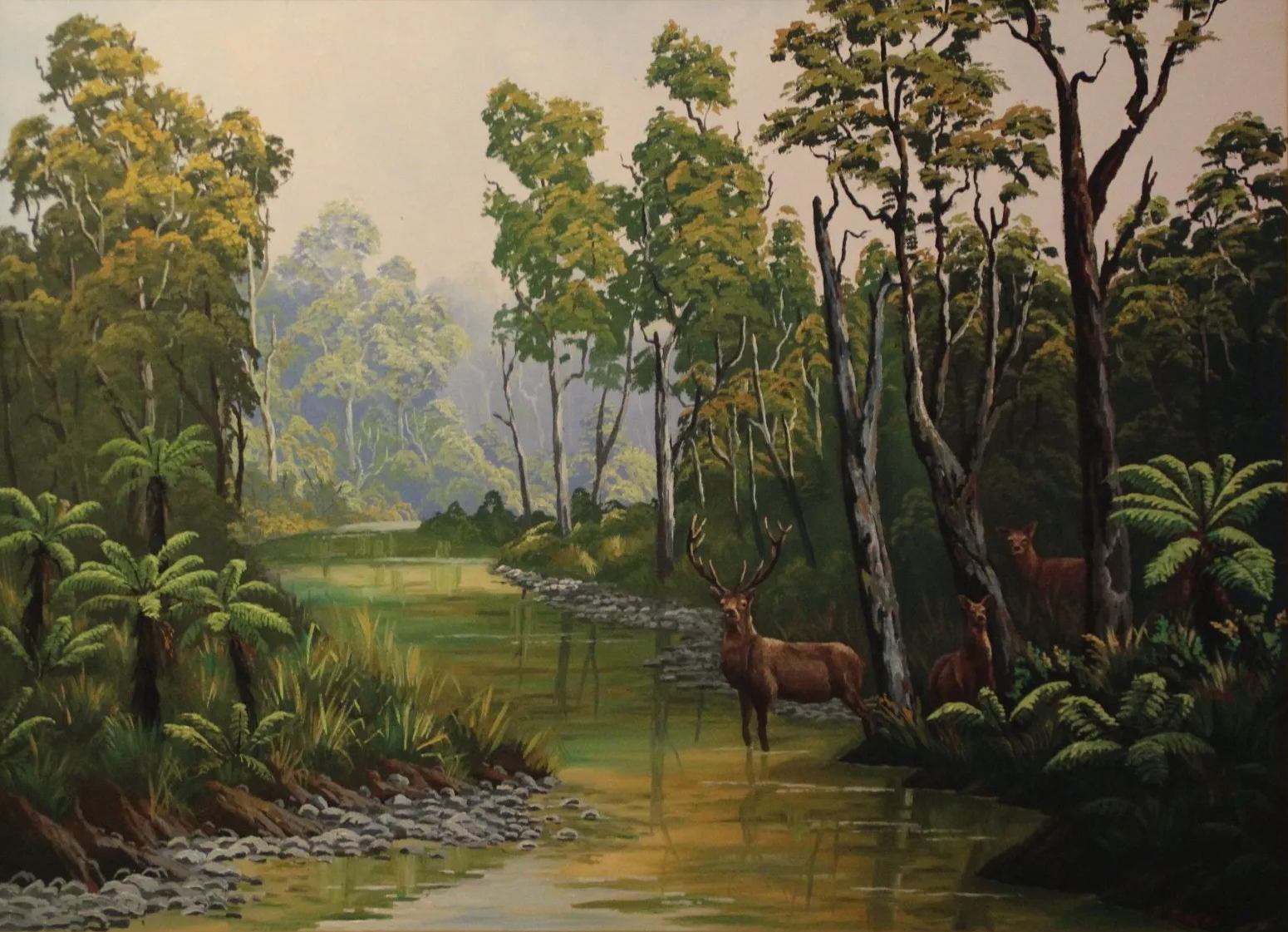 Deer Painting Oil Painting