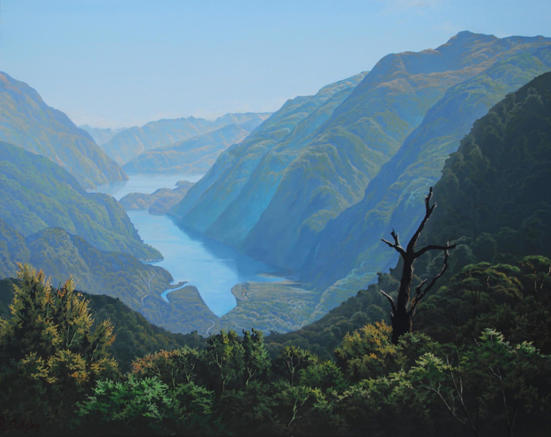 Kaikoura Ranges Oil Painting