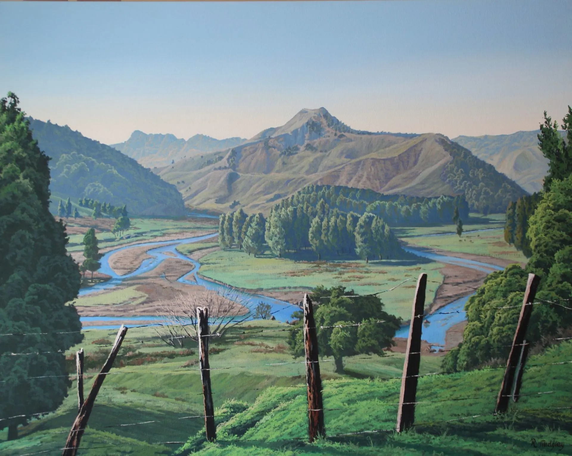 Hauturu Oil Painting