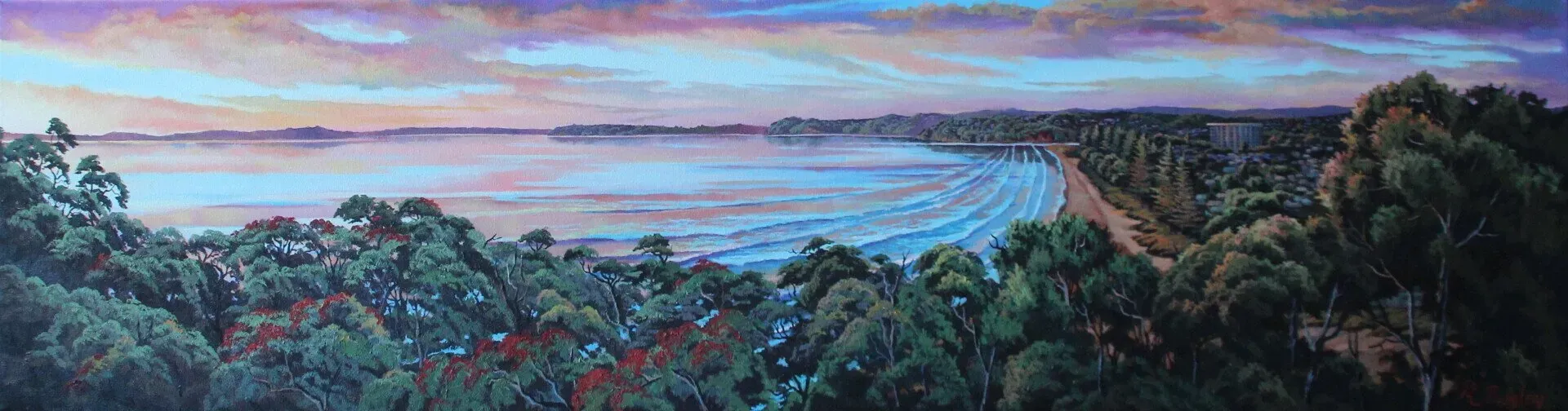 Orewa Beach Oil Painting