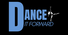 A logo for dance it forward