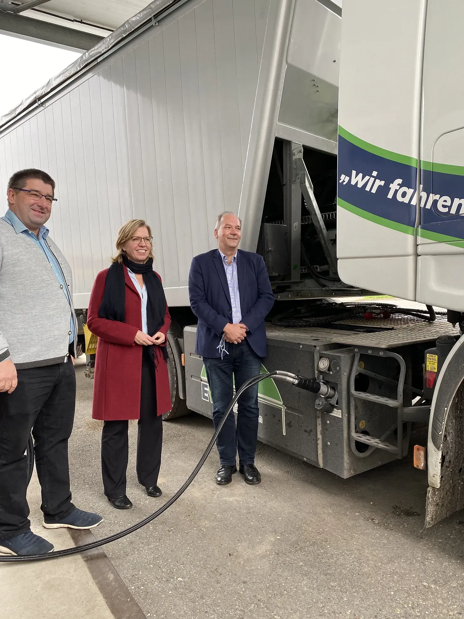 Ministerin Leonore Gewessler bei EVM