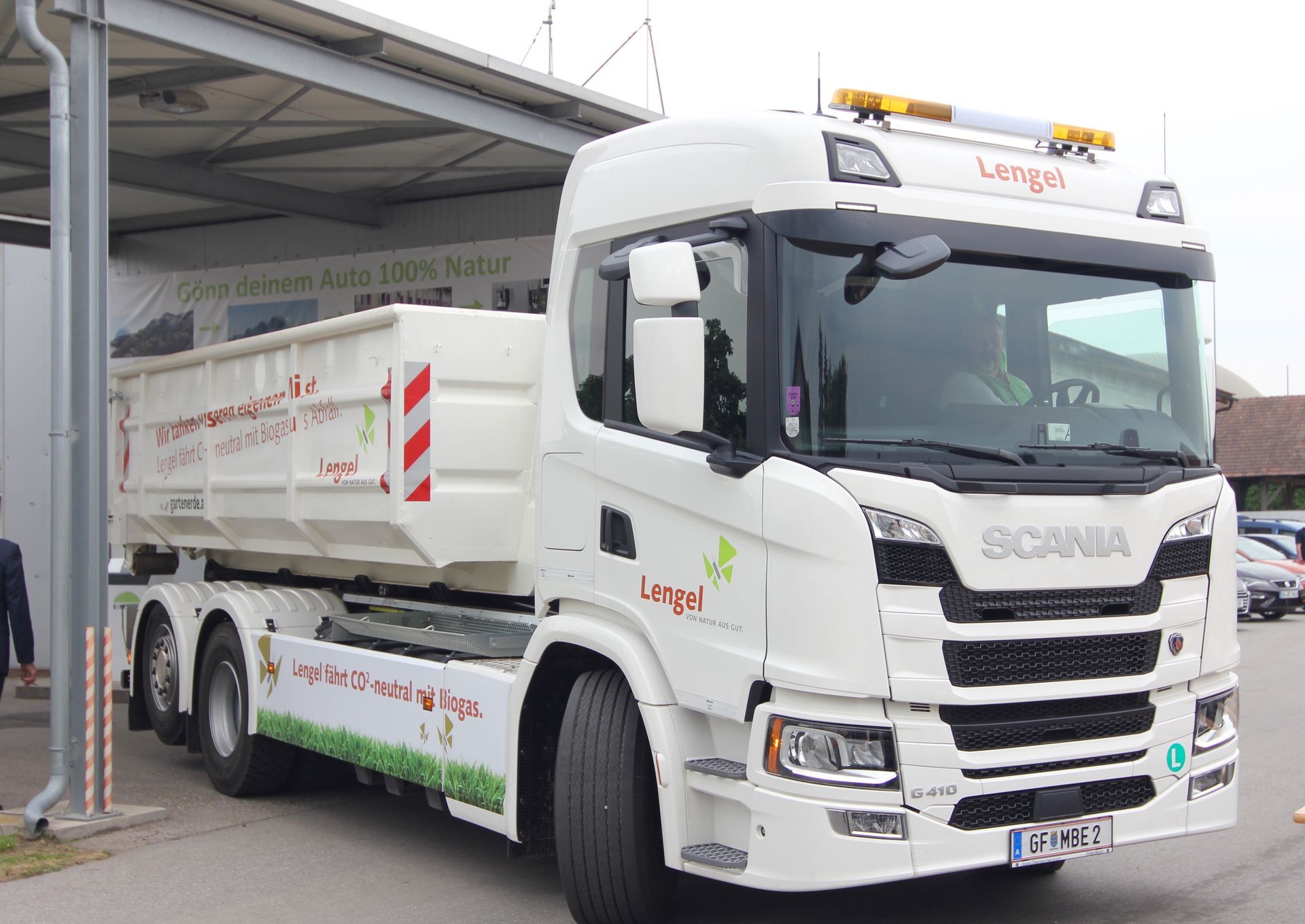 CNG-LKW bei EVM