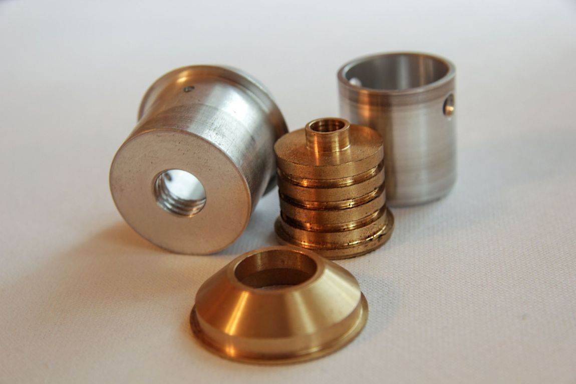 metallic components