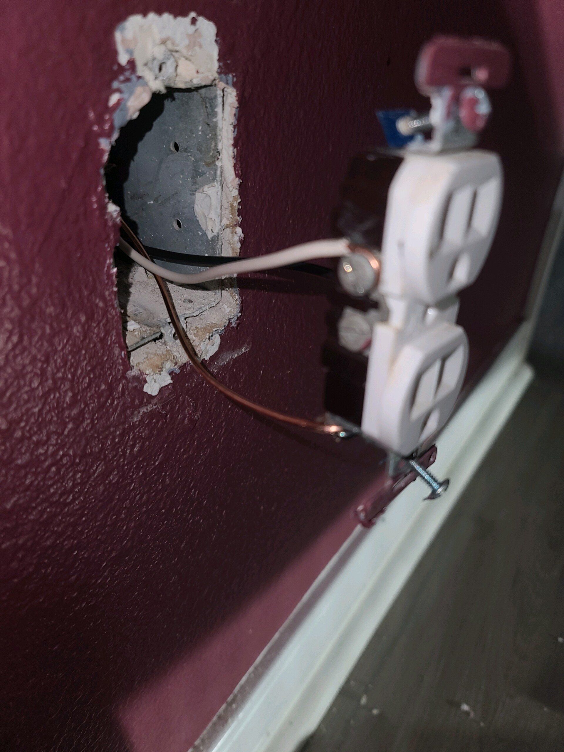 Wiring on the Wall — Jay, FL — Wingate Electrical Services