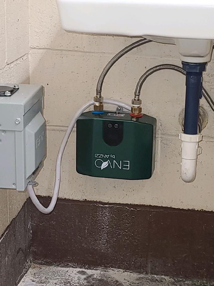 “tankless water heater” wired and installed  — Jay, FL — Wingate Electrical Services