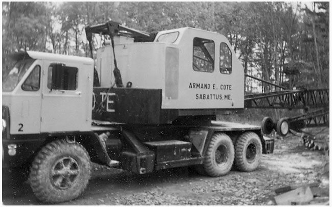 20 Ton Insley Truck Crane Purchased in 1969
