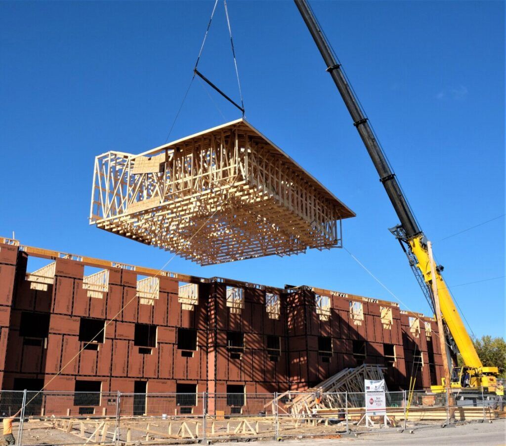 Crane Service Specialists Completing Project in Boston, MA