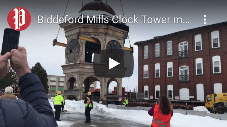 Biddeford Mills Clock Tower (thumbnail)