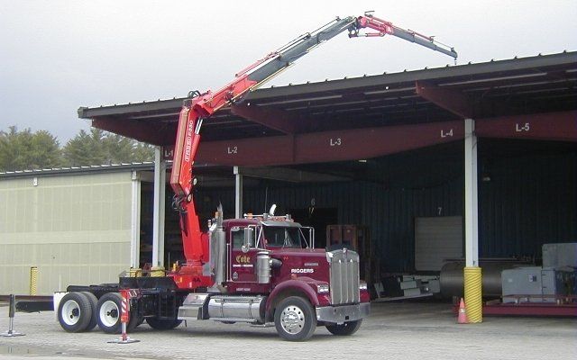 46 Knuckle Boom and a Tractor