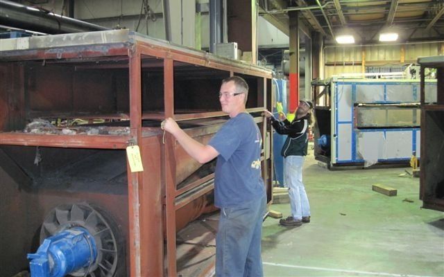 Oven Installation Project in Progress