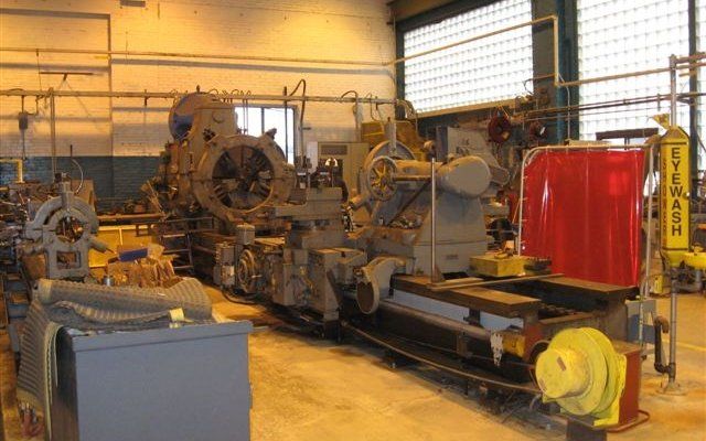 Exposed Engine Lathe