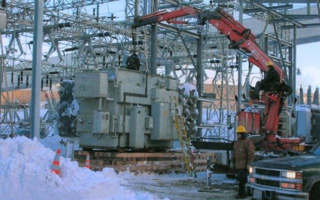 46KB Assembling Transformer Components in Bucksport, ME