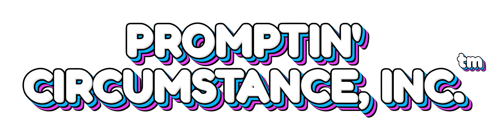 Promptin' Red Stamp logo