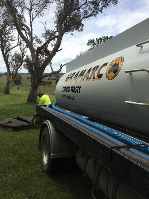 Gramarc Truck — Septic Tank Cleaning in Armidale, NSW