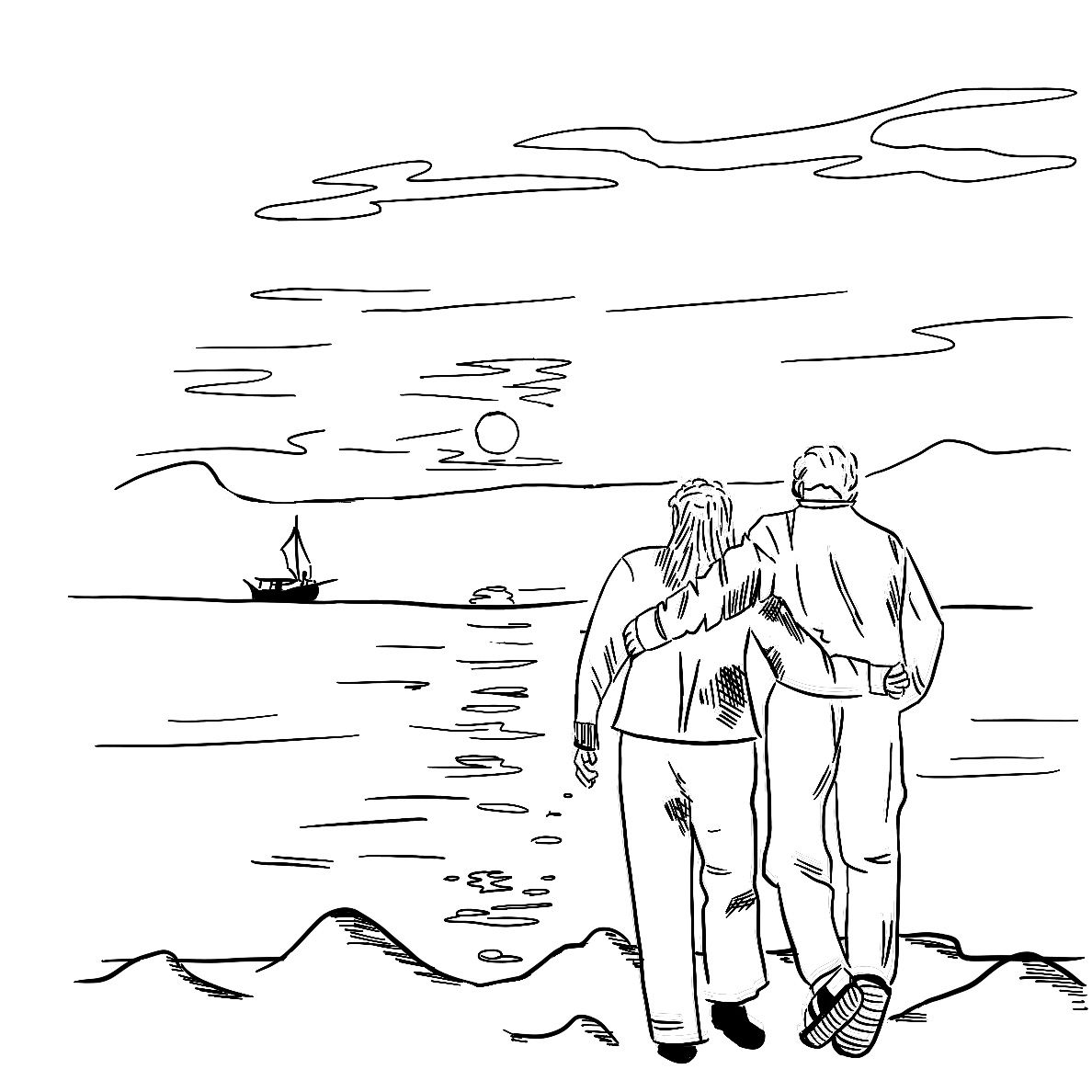 Illustration from book Postcards from Within