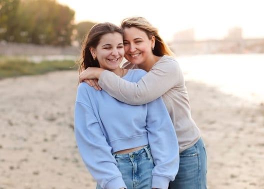 Mother and daughter
