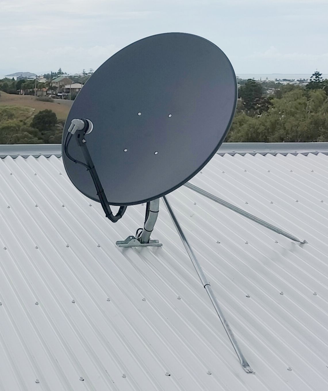 VAST Satellite TV Aerial — Coastline Installations In Emu Park, QLD