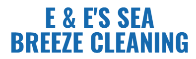 The logo for e & e 's sea breeze cleaning