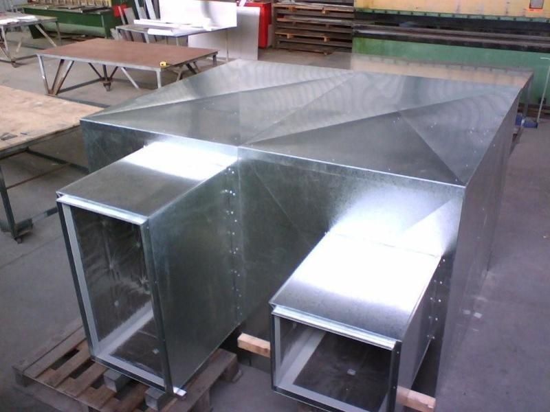 A Bunch of Metal Boxes Are Sitting on A Pallet — R&M Sheetmetal Nowra Metal Roofing in South Nowra, NSW