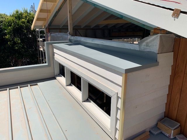 The Roof of a House is Being Built — R&M Sheetmetal Nowra Metal Roofing in South Nowra, NSW