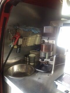 There Is a Sink and A Coffee Grinder in The Back of A Van — R&M Sheetmetal Nowra Metal Roofing in South Nowra, NSW