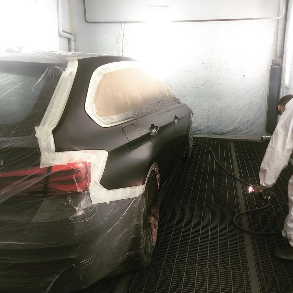 Verniciatura fiancata