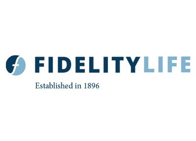 The fidelity life logo is established in 1896.