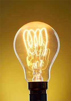 Light bulb — Electric Equipment Service & Repair in Portland, Maine