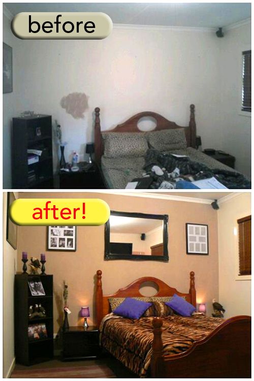 Bedroom Before & After — Somers, VIC — Mike Dale’s Painting Services Pty Ltd