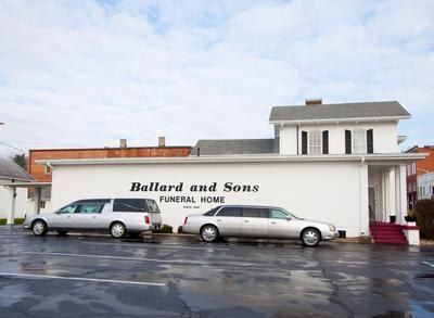 Exterior view of 
Ballard and Sons Funeral Home and Cremation Services - Middletown