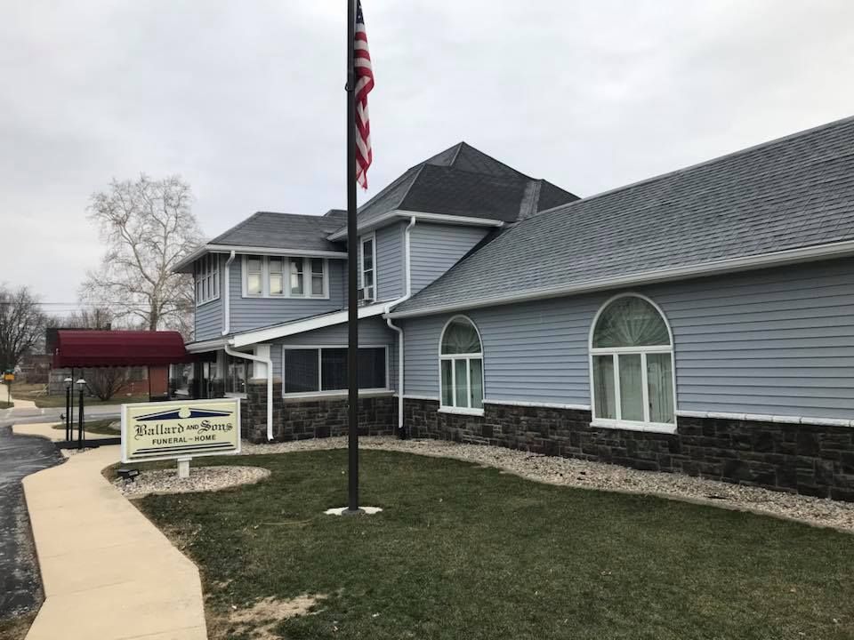 Exterior view of 
Ballard and Sons Funeral Home and Cremation Services - Daleville