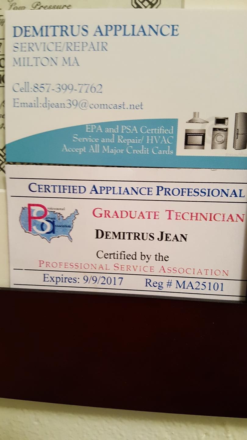 Certified Appliance Professional