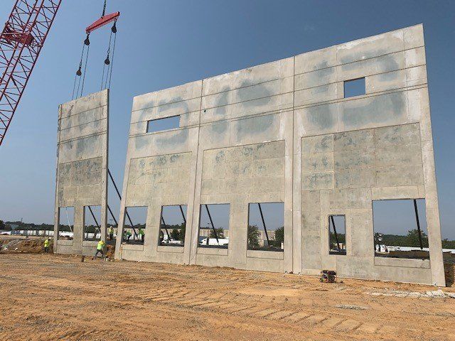 Large tilt wall project in Belcamp, MD