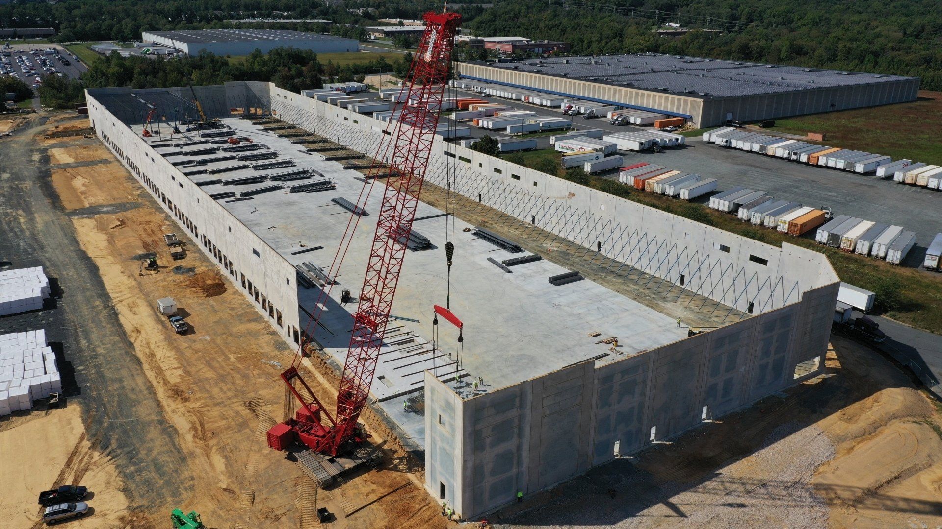 Large tilt wall project in Belcamp, MD