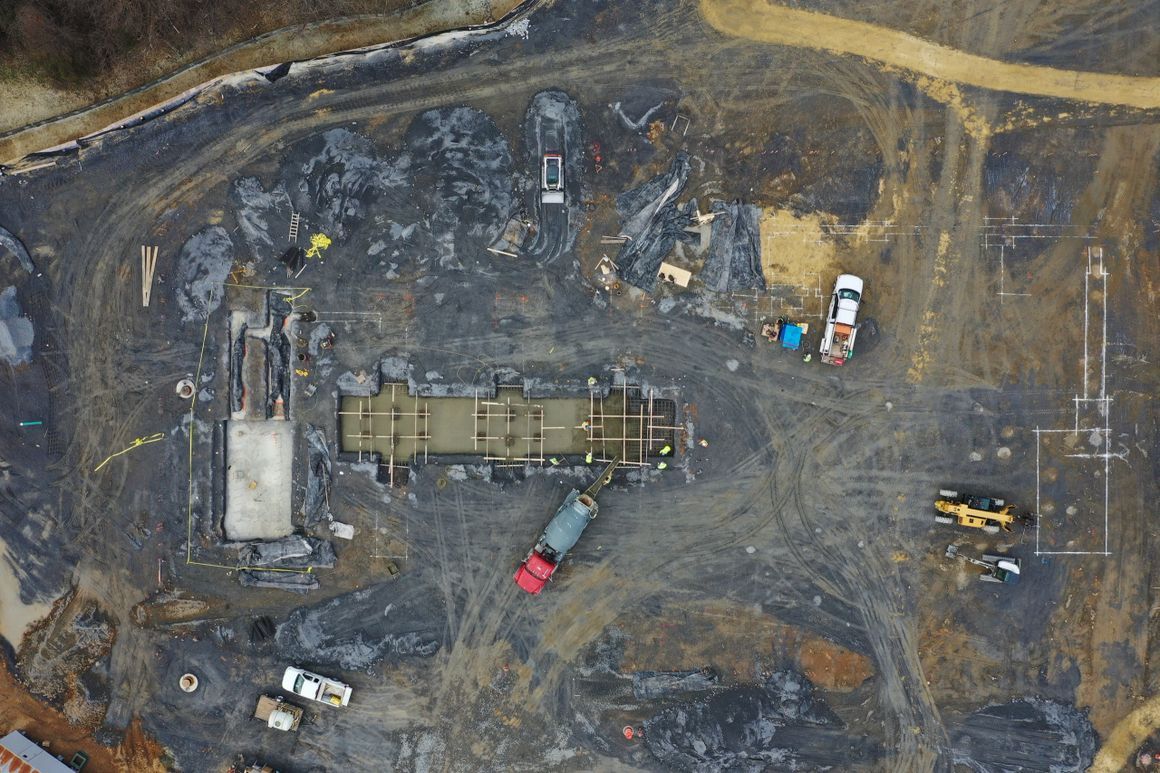 Aerial View of Spring Hill Suites Construction — Essex, MD — Avid Services LLC