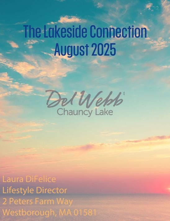 Del webb chauncy lake the lakeside connection July 2025