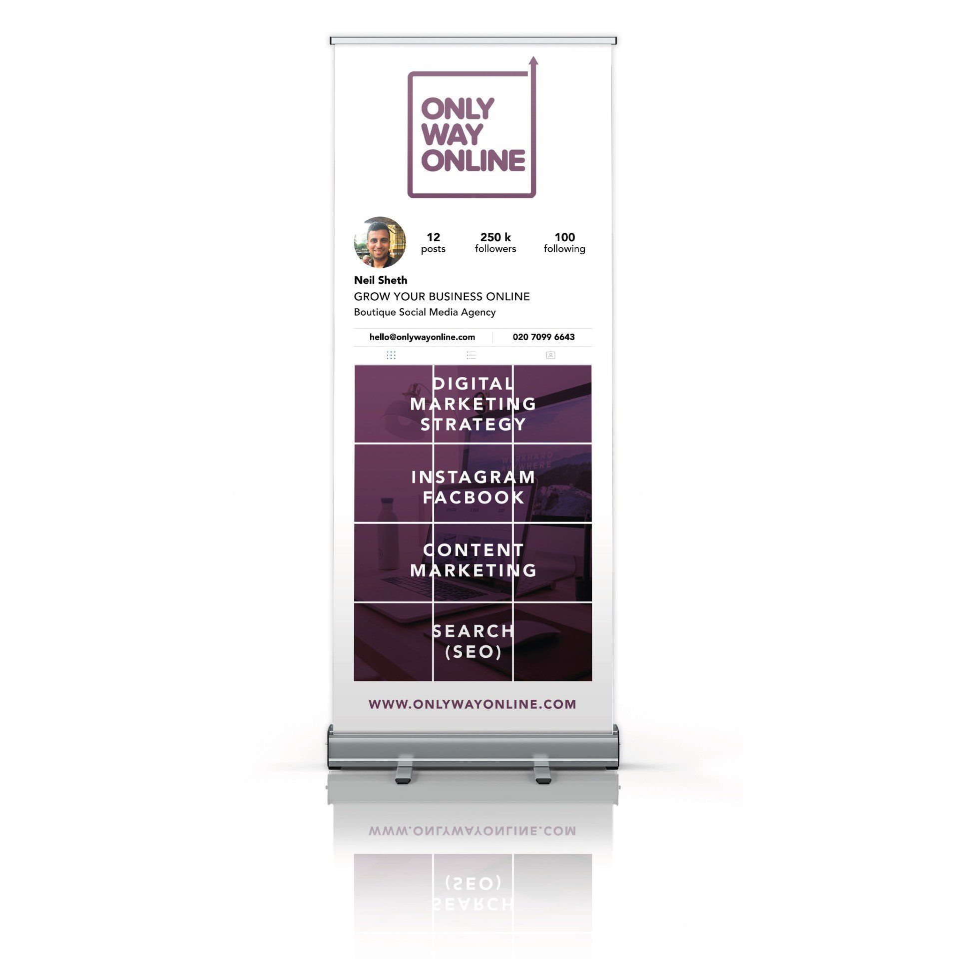 ROLL-UP BANNERS