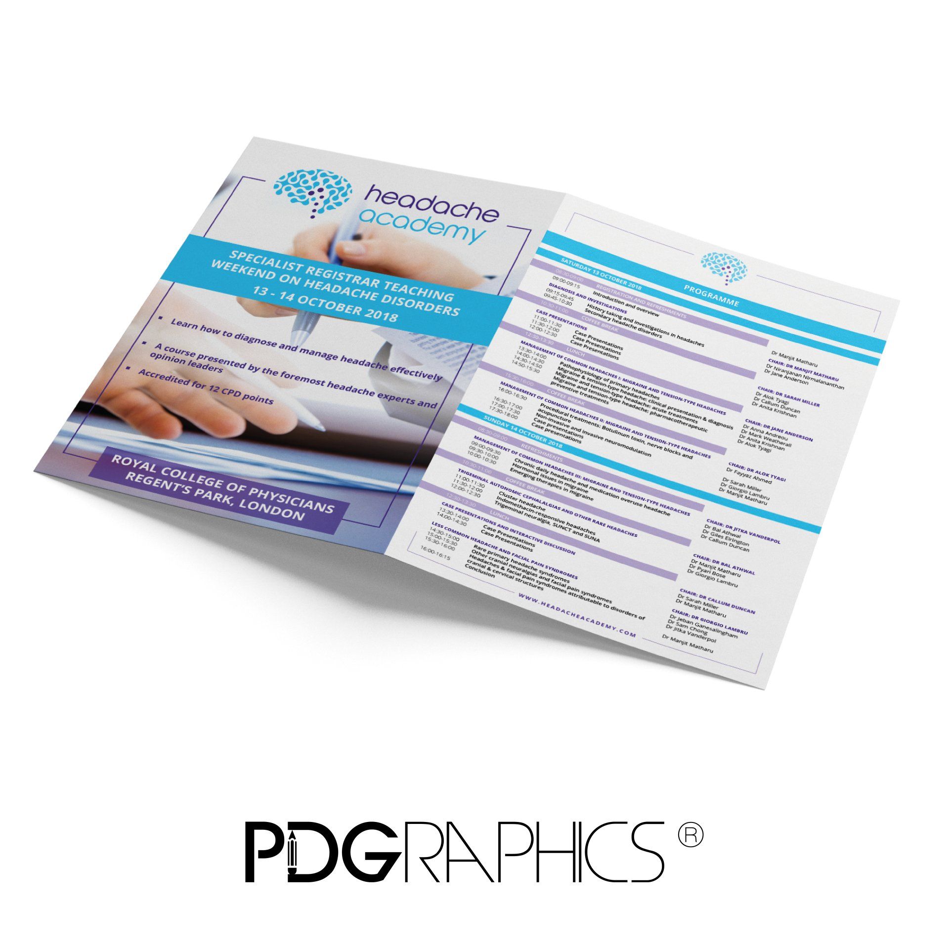 Headache Academy Leaflet