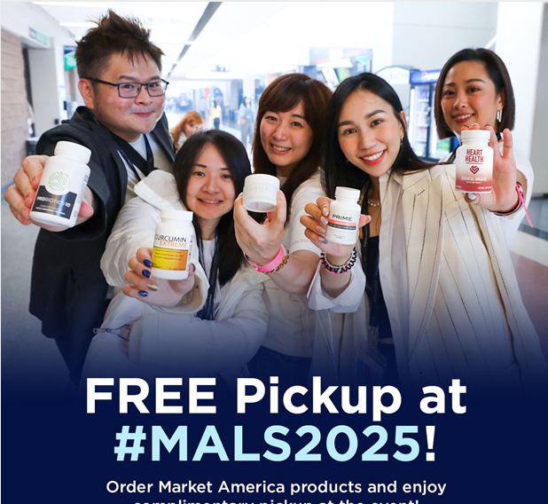 Order Market America Products Now and Enjoy Free Pickup During the 2025