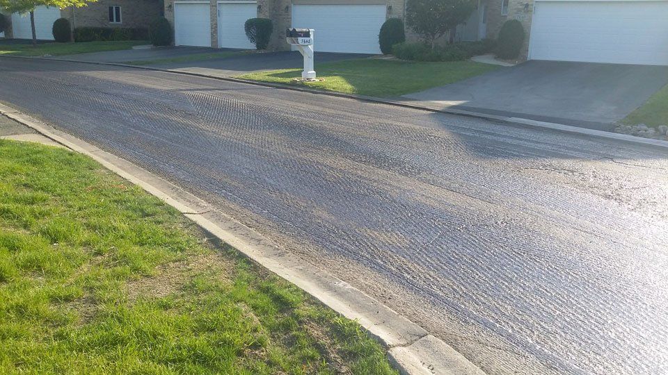 Asphalt overlay — Dyer, IN — Pavement Maintenance Solutions, Inc.