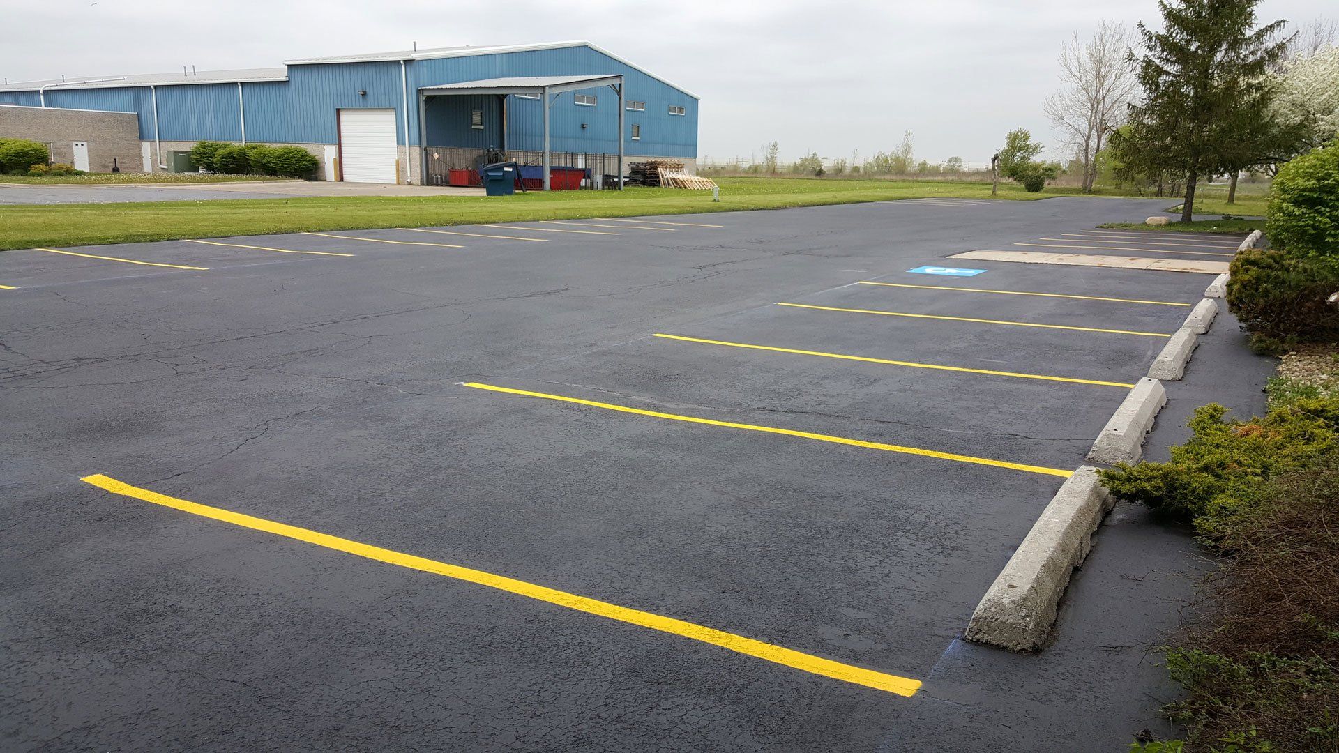 Lot marking services — Dyer, IN — Pavement Maintenance Solutions, Inc.