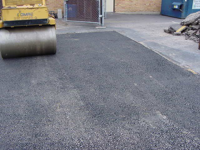 Road roller — Dyer, IN — Pavement Maintenance Solutions, Inc.