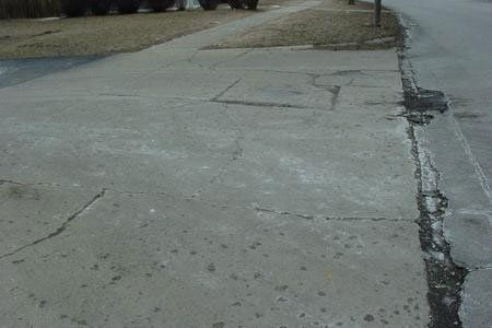Concrete cracking — Dyer, IN — Pavement Maintenance Solutions, Inc.