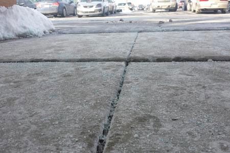 Concrete frost heaving — Dyer, IN — Pavement Maintenance Solutions, Inc.